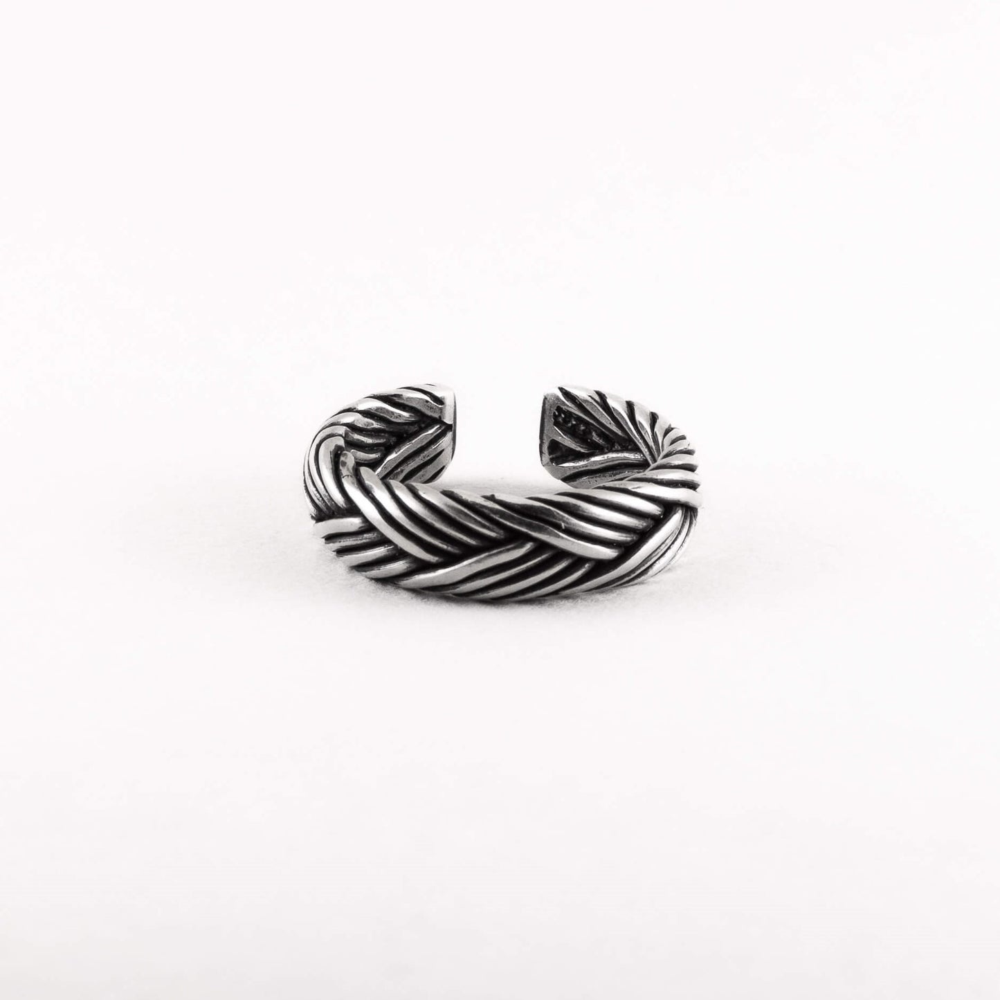 925 Sterling Silver Adjustable Ring