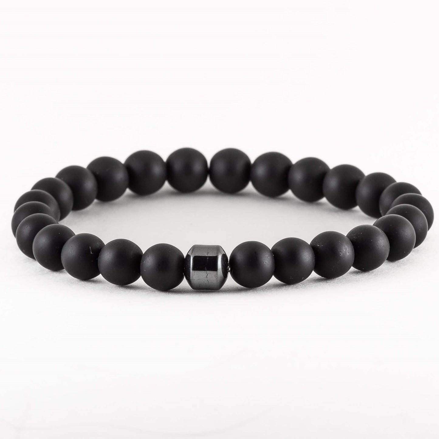 Mens onyx bracelet