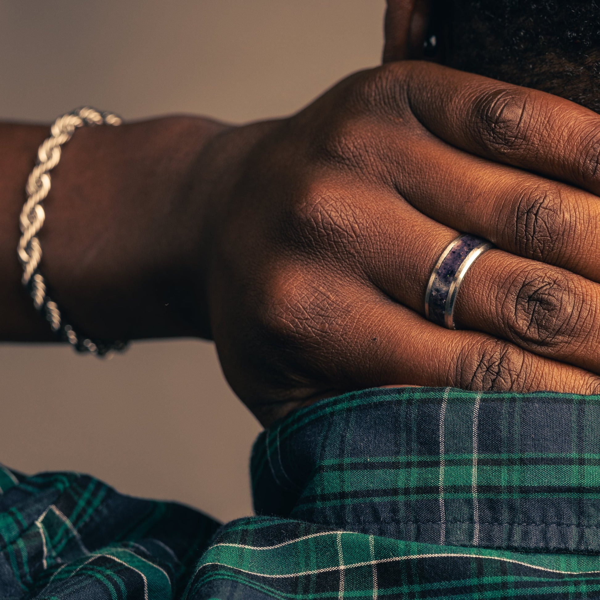 Blue John ring