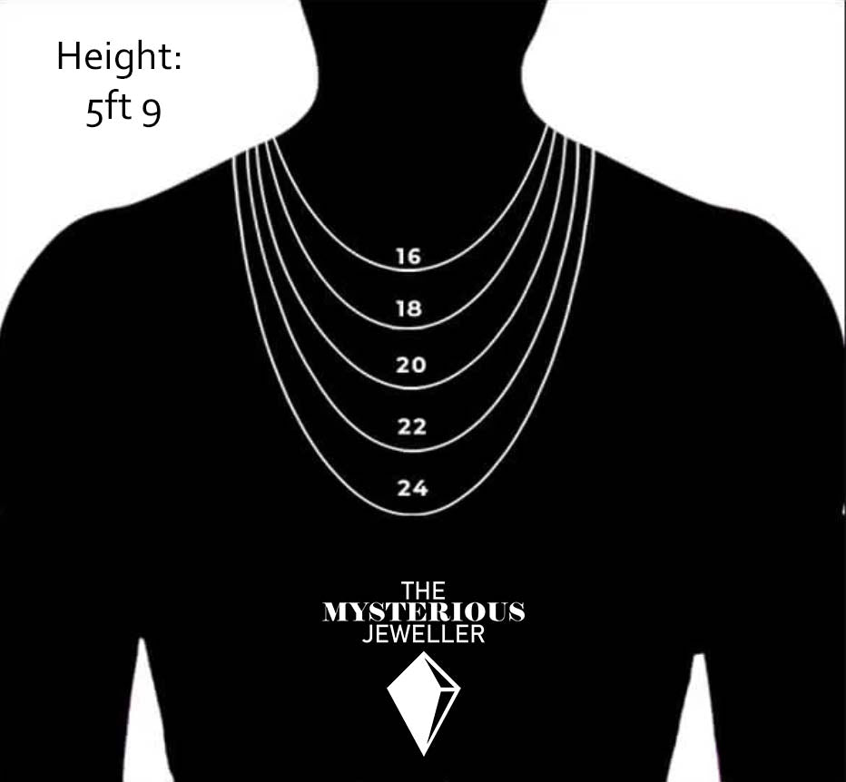 Mens chain size guide