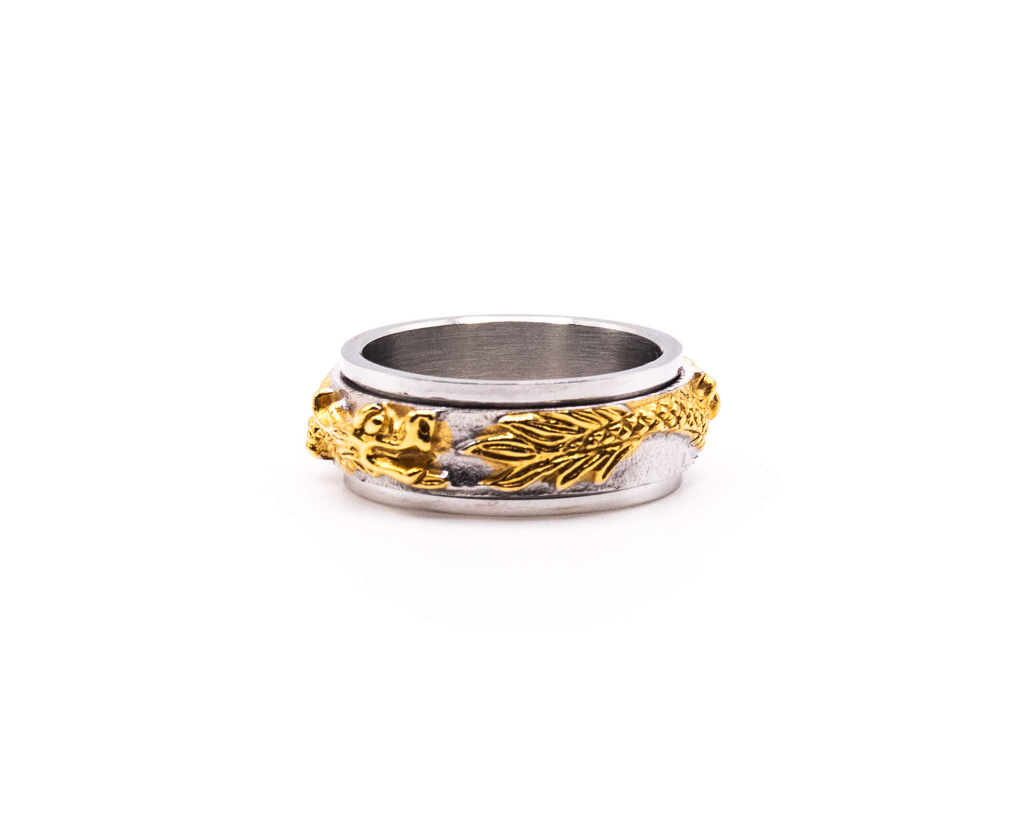 Dragon Spinning RIng Gold