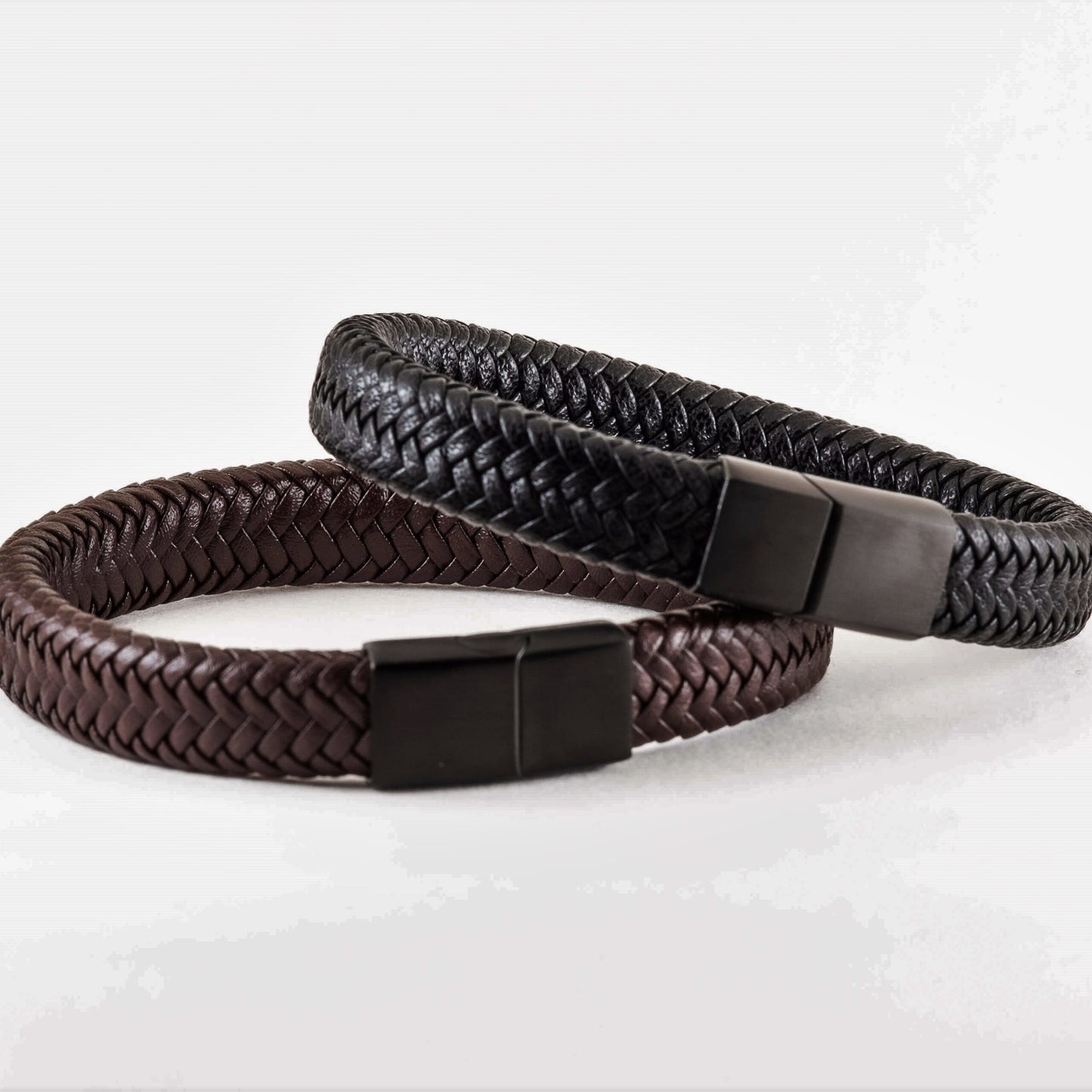 Mens leather bracelet