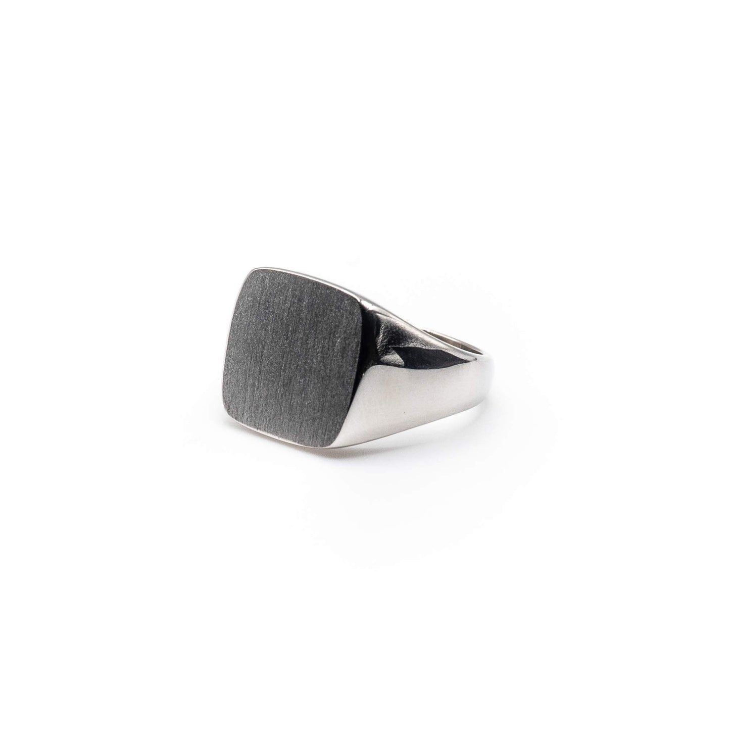 Mens Silver Signet ring