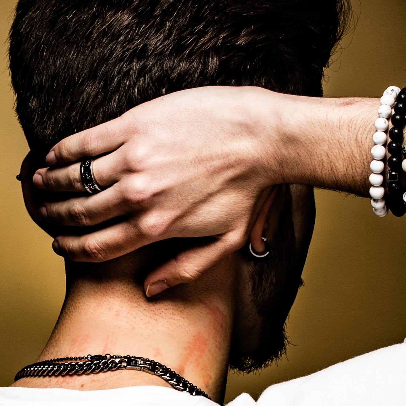 men's stainless steel ring