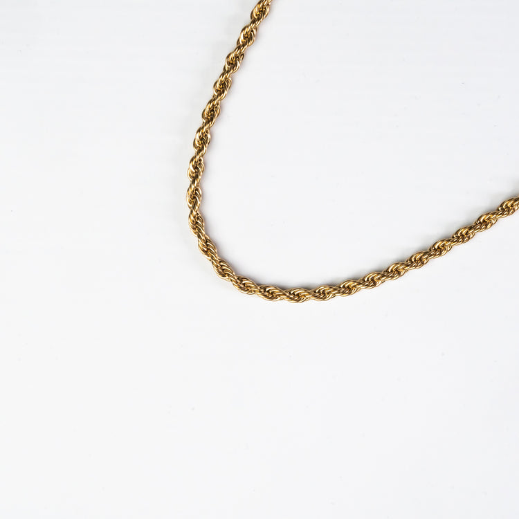 4mm Gold Rope Chain
