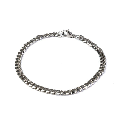 Silver Cuban Bracelet | 4mm 6mm 8mm