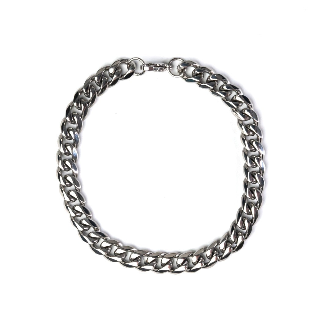 Silver Cuban Bracelet | 4mm 6mm 8mm