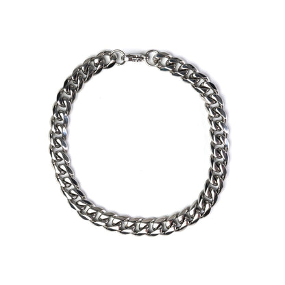 Silver Cuban Bracelet | 4mm 6mm 8mm
