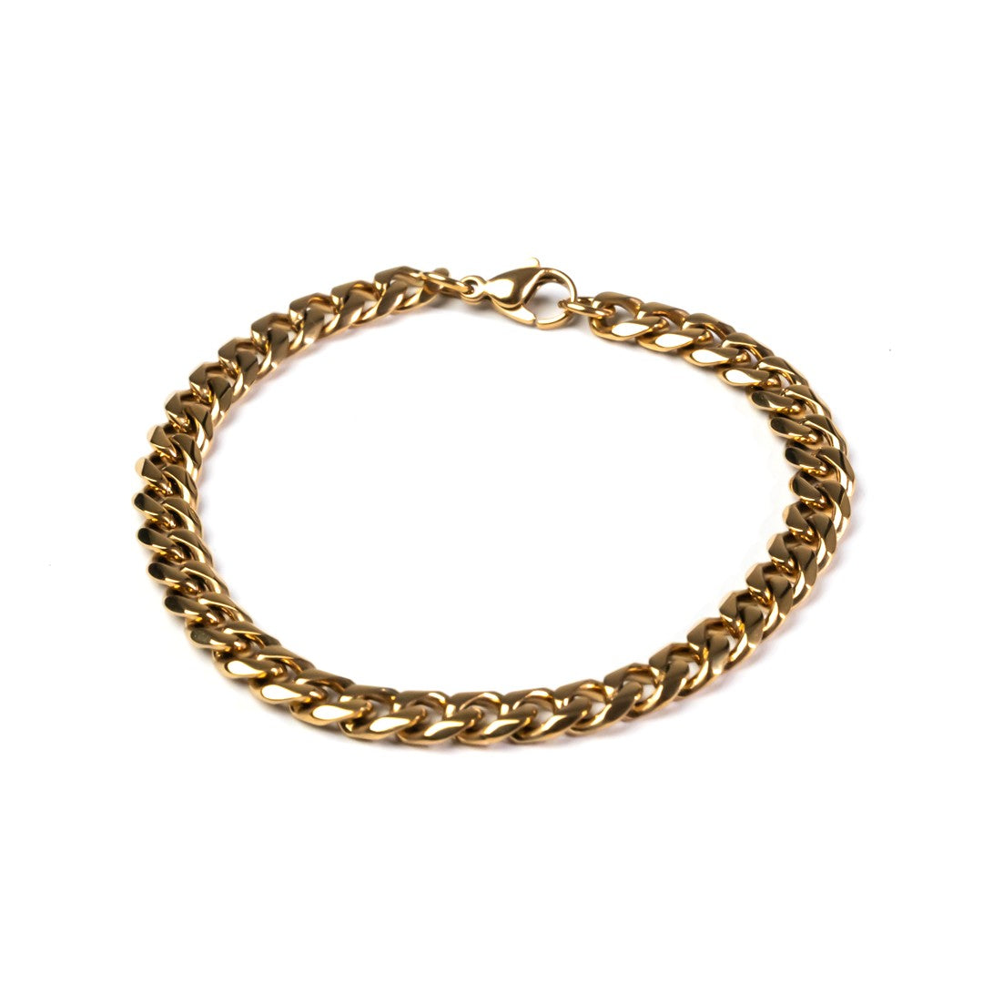 Gold Cuban Bracelet | 4mm 6mm 8mm
