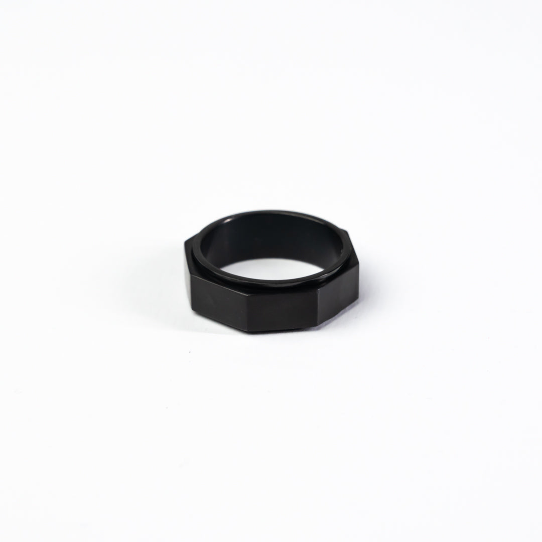 Black Lug Nut Spinning Ring
