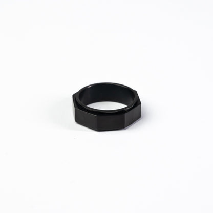 Black Lug Nut Spinning Ring
