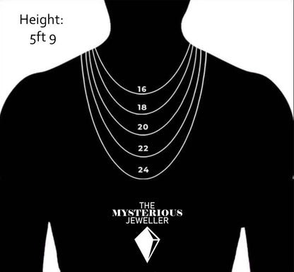 Mens chain size guide
