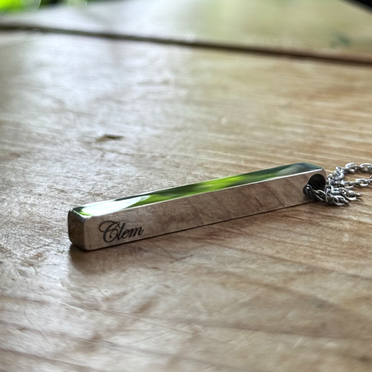 Customer engraving example