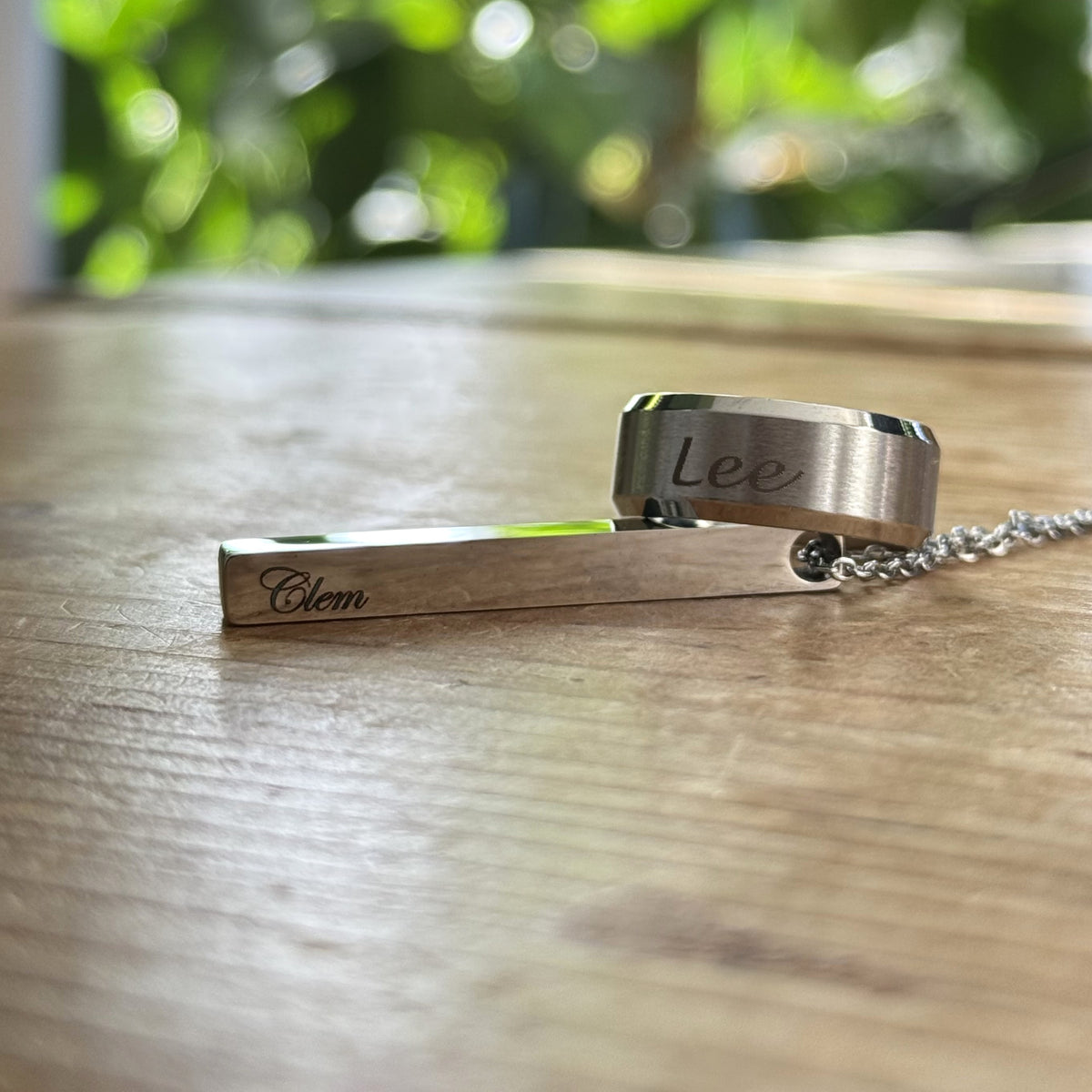 Customer engraving example