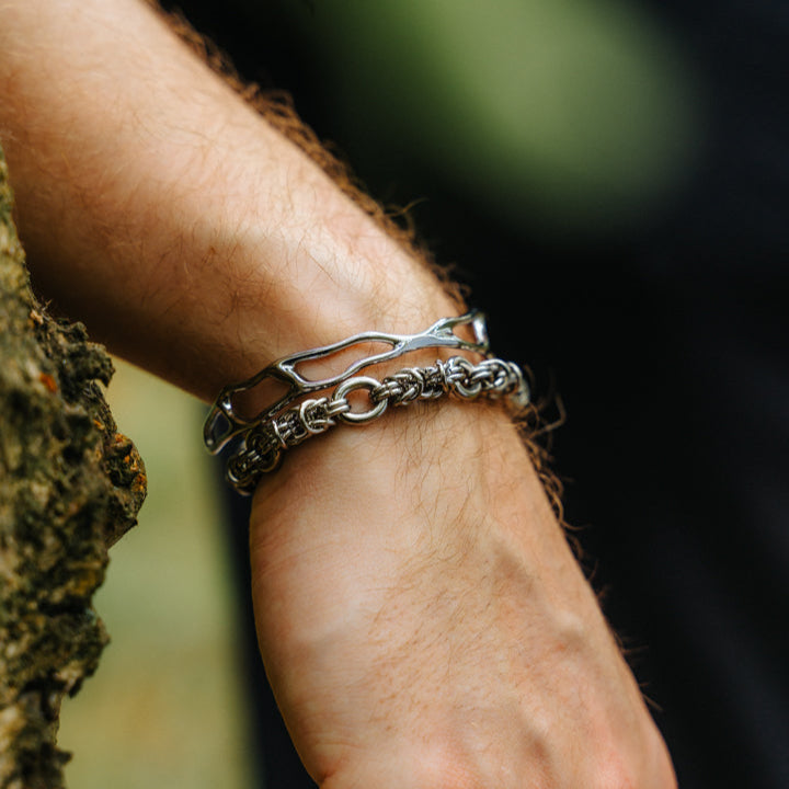 Men's Silver bracelets