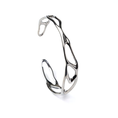 Mens stainless steel bangle