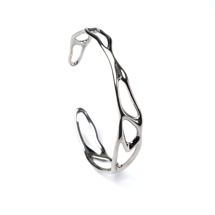 Mens stainless steel bangle