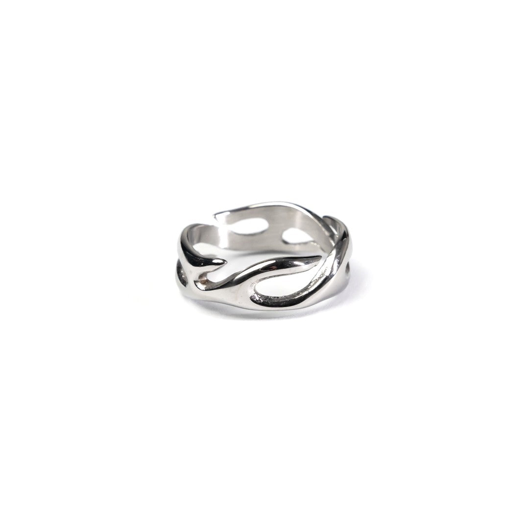 Stainless Steel unique ring mens
