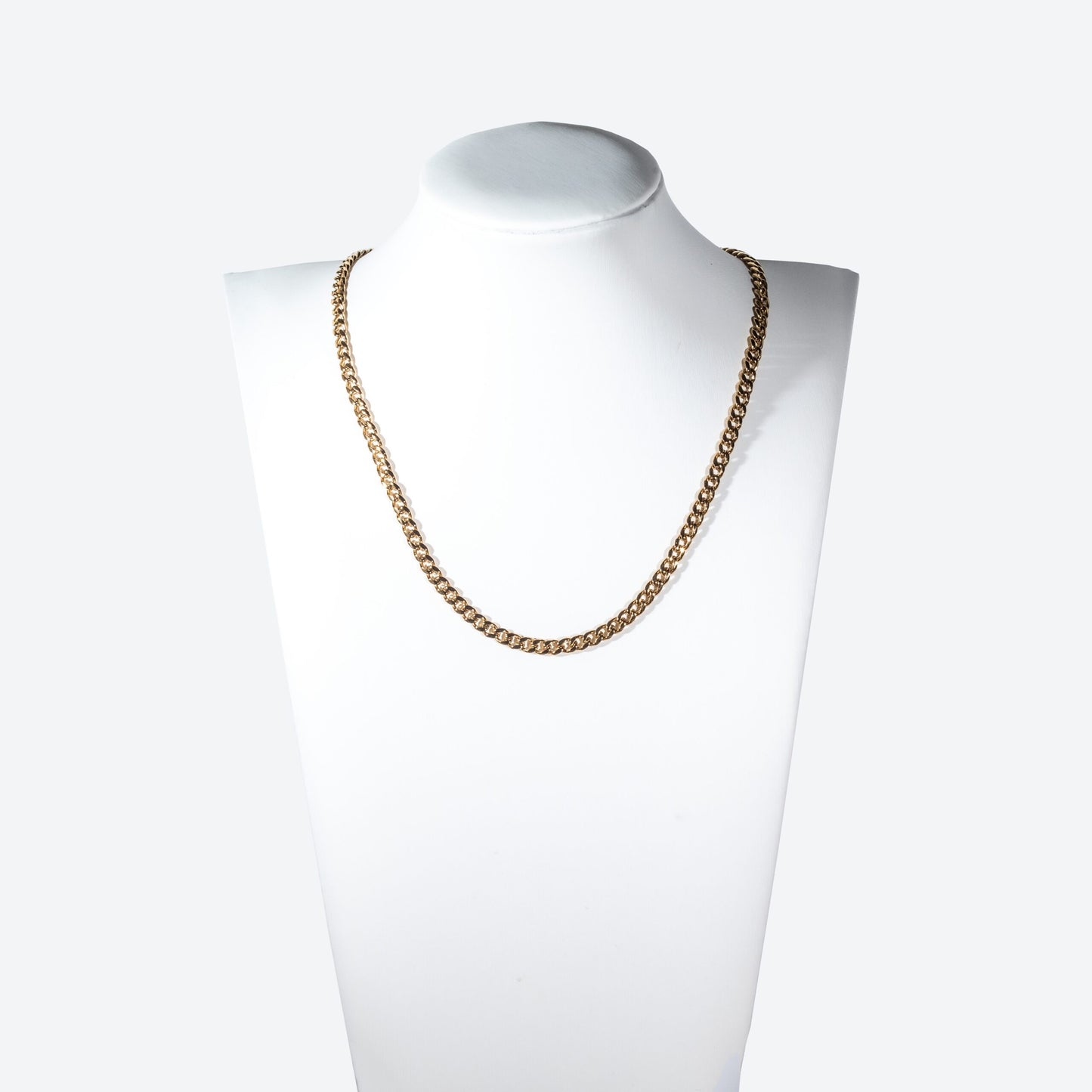 Mens Gold cuban link necklace