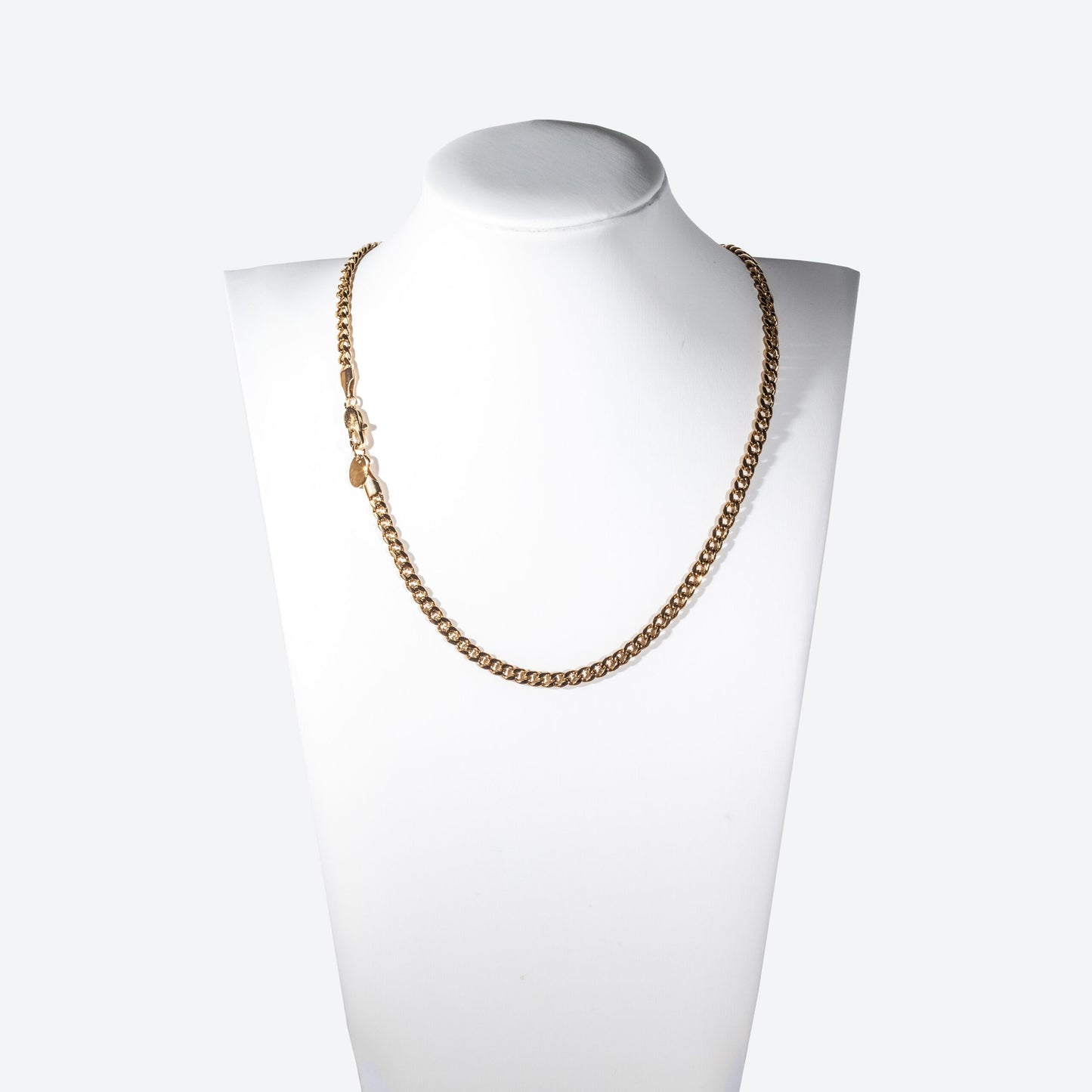 Mens Gold cuban link necklace