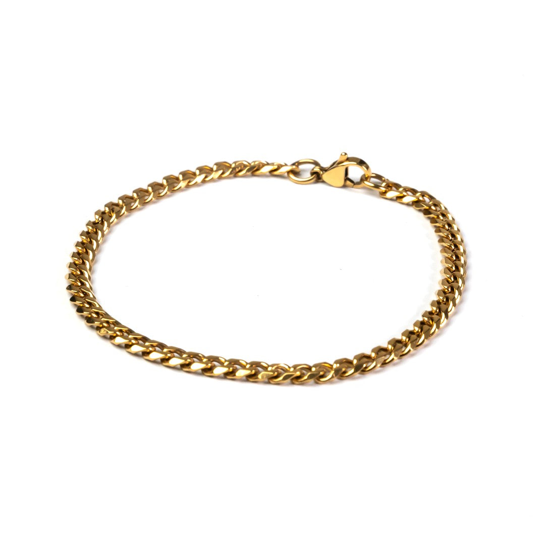 Gold Cuban Bracelet | 4mm 6mm 8mm