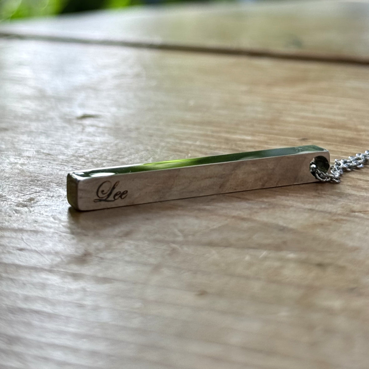 Customer engraving example