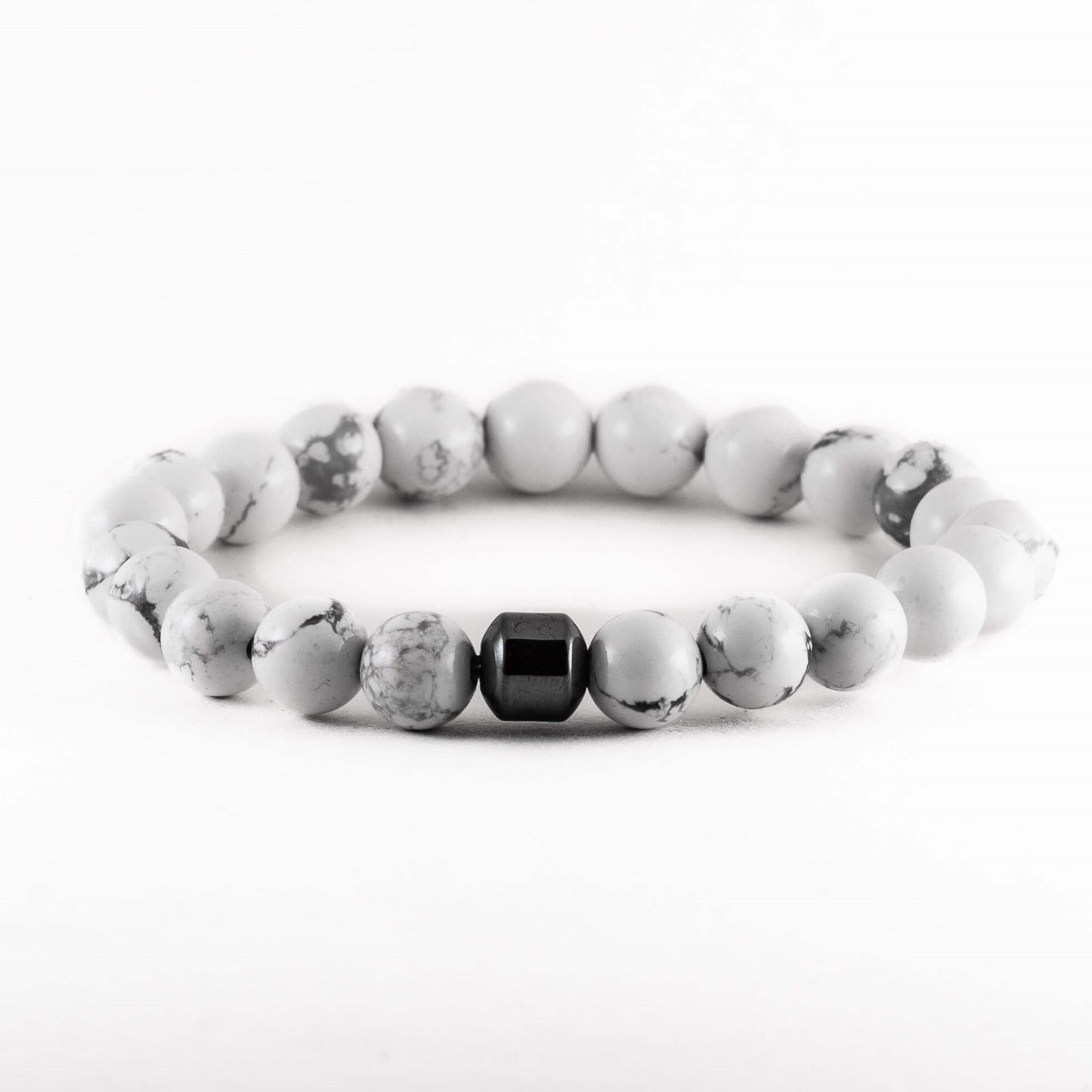 White howlite bracelet