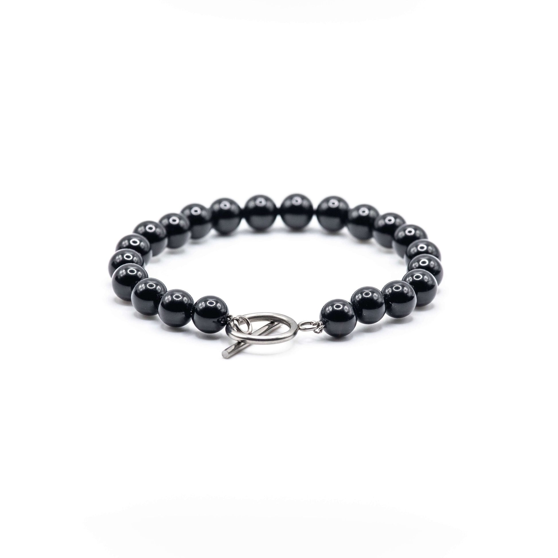 Mens onyx bracelet