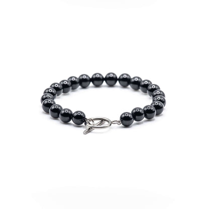 Mens onyx bracelet