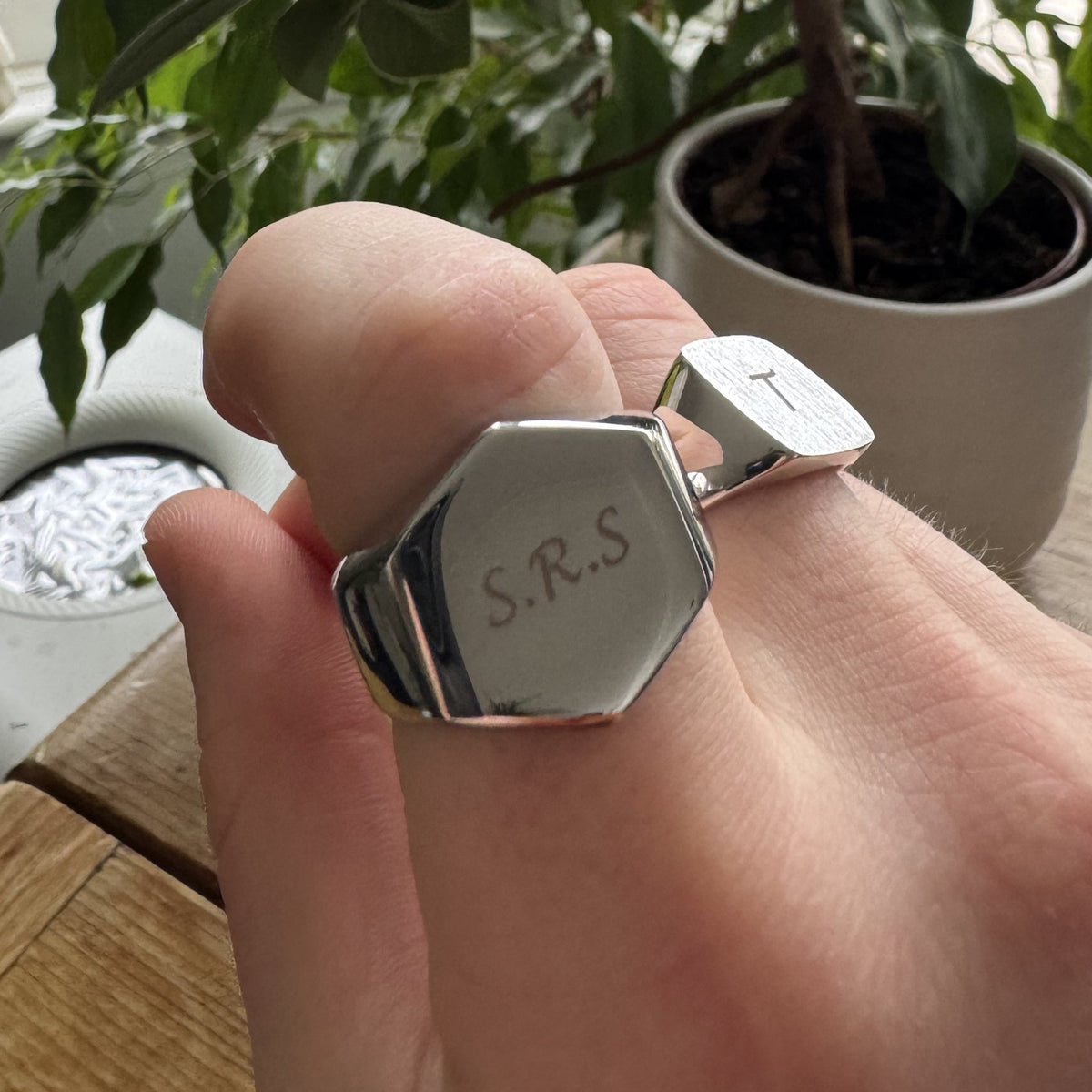 Customer engraving example