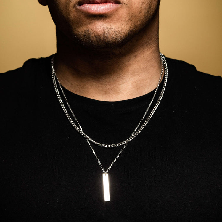 Silver Bar Pendant