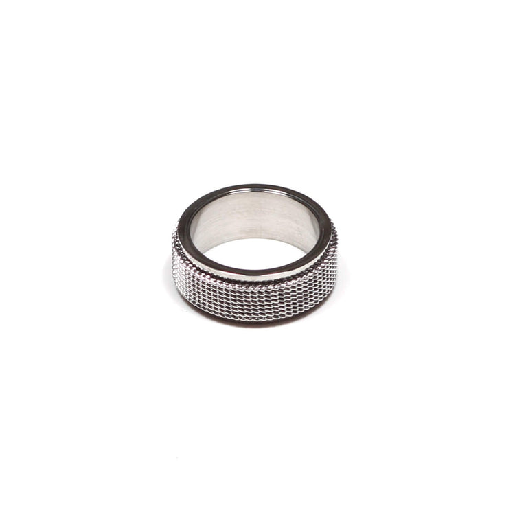 Stainless Steel silver Spinning Ring 