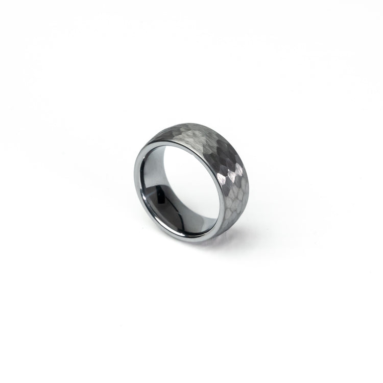 Men's Silver Tungsten Ring