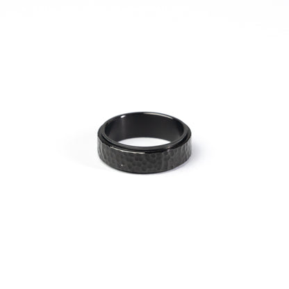 Hammered Spinning Ring