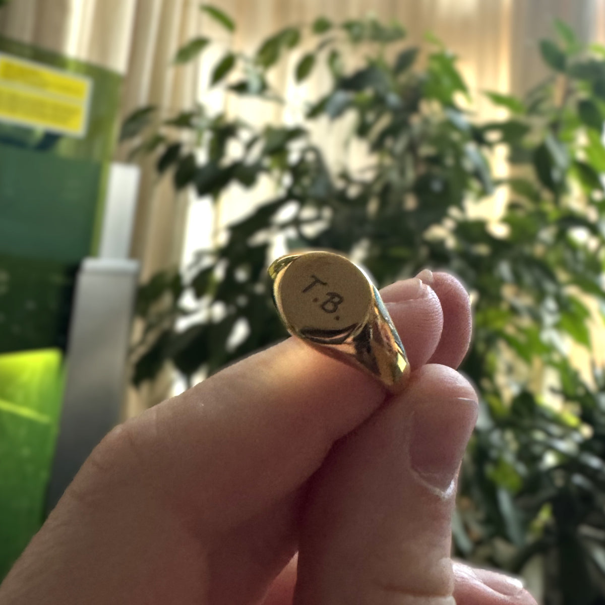 Customer engraving example