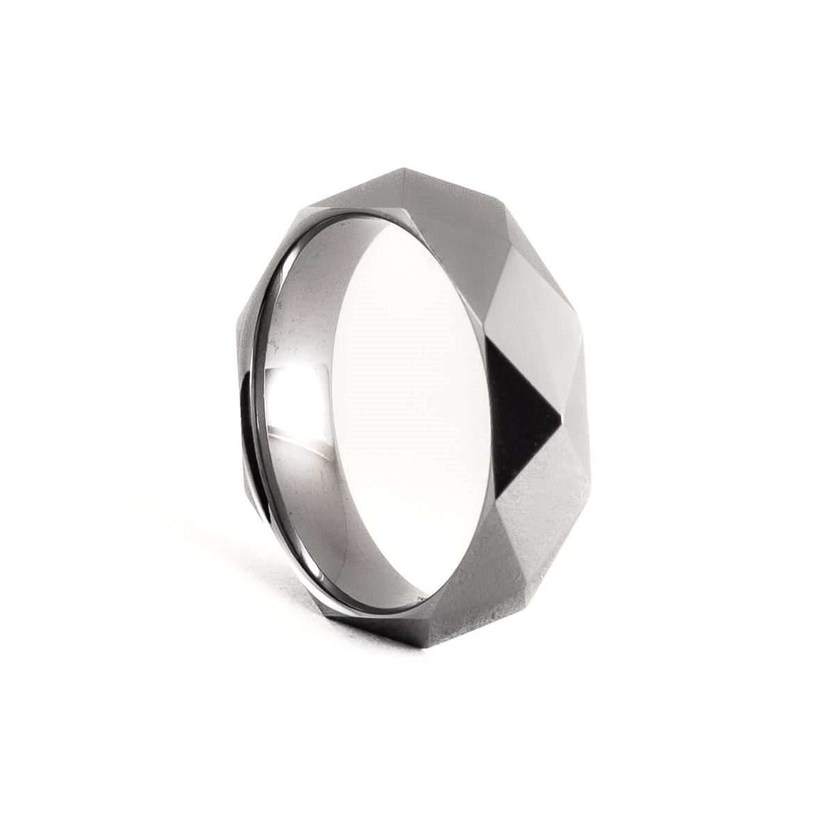 Men's tungsten carbide ring