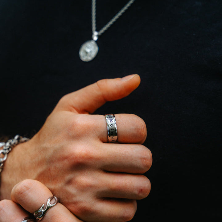 Mens Silver Ring