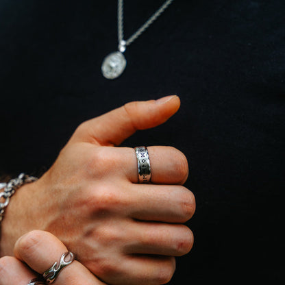 Mens Silver Ring